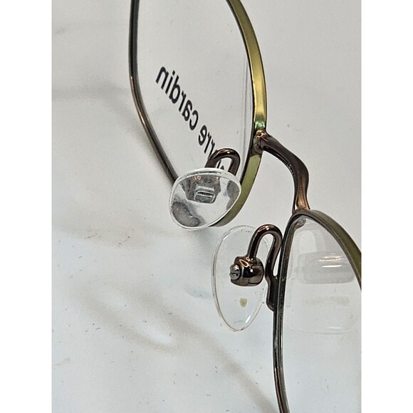Pierre Cardin women's Eyeglass Frames PC-409 Brown 48-17 135 Clear Lenses NEW - Picture 6 of 13